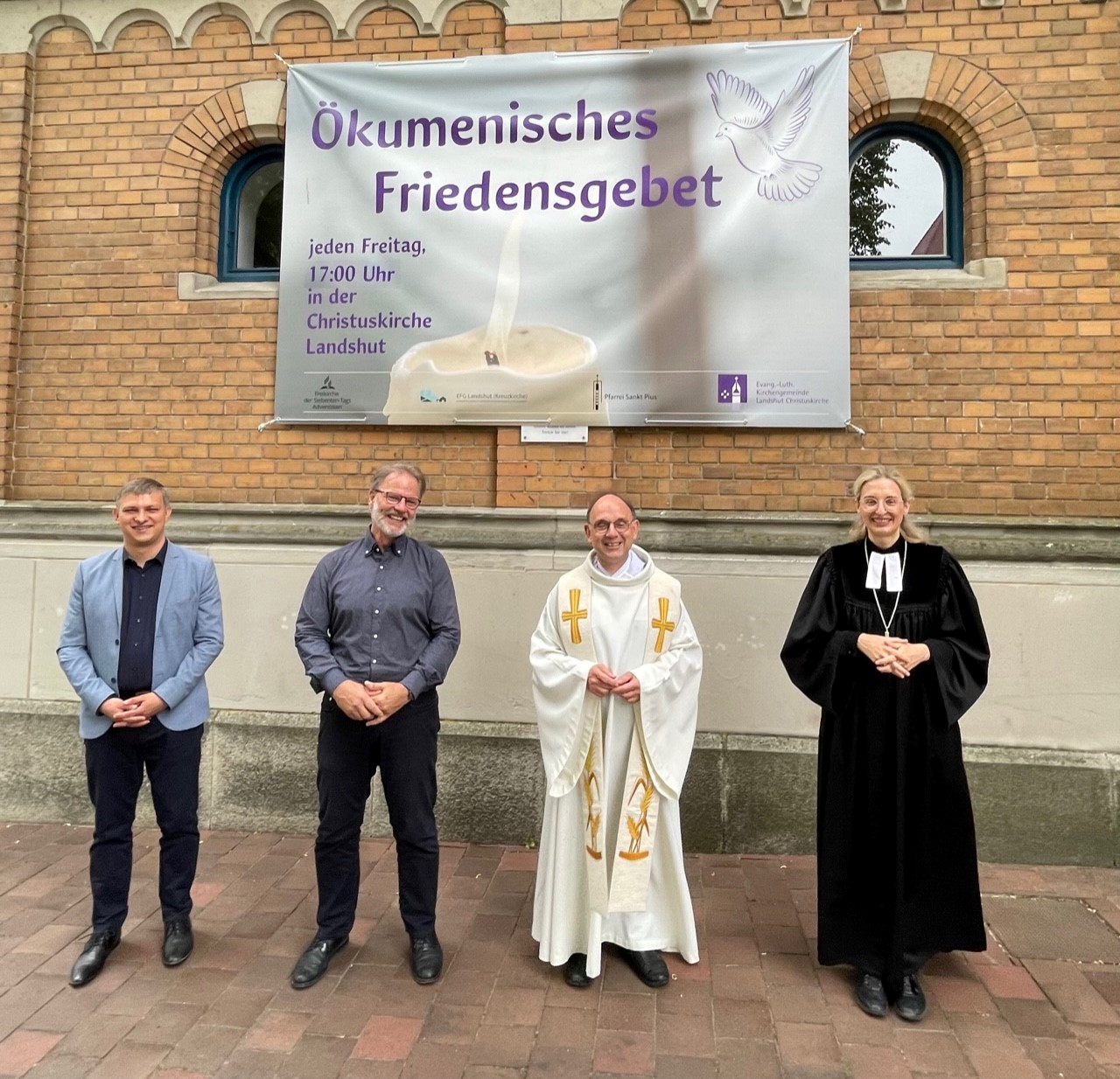 Initiatoren des Landshut Friedensgebet 2022