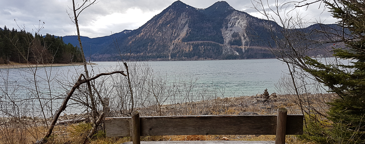 Blick über den Walchensee