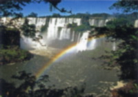 Wasserfall in Südamerika